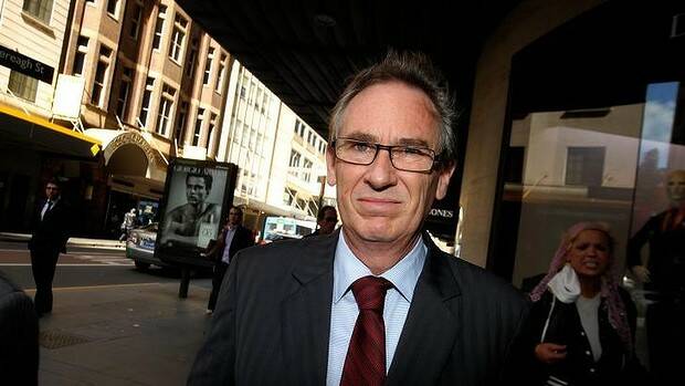 Removed from committees: Londonderry MP Bart Bassett outside the ICAC.  Picture: Ben Rushton/Getty Images