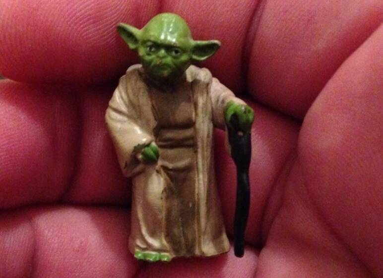 Editor Matt regularly carries his mini Yoda for good luck!