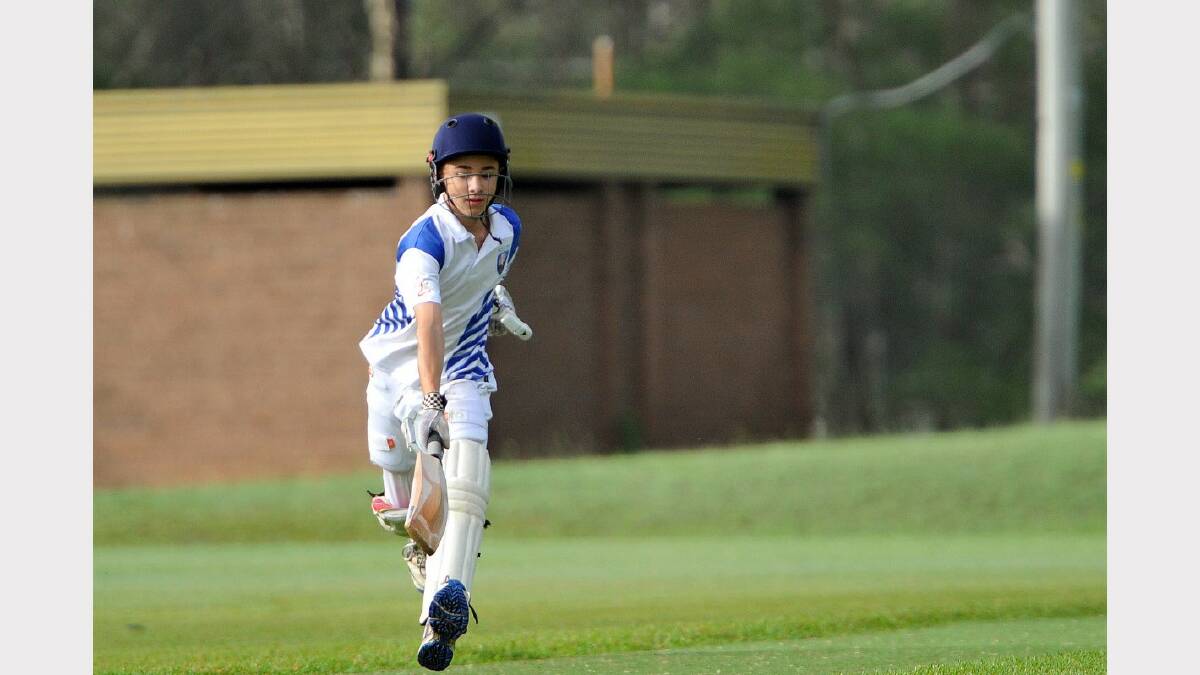 U13 Cricket Wilberforce V Bligh Park Blue at Woodlands Park Wilberforce. Picture: Kylie Pitt