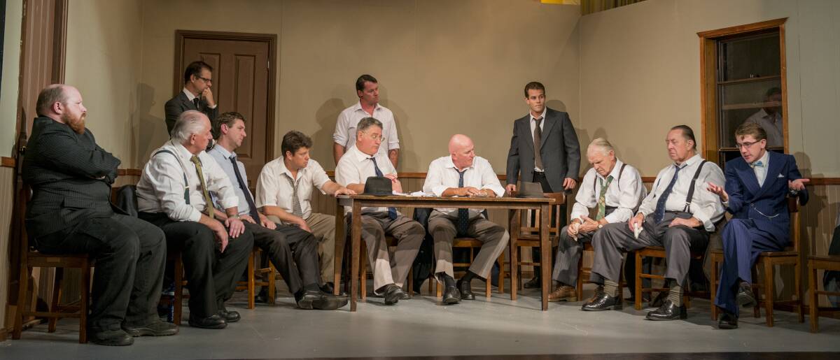 One man’s belief in the defendant’s 
innocence agonises jury in play