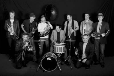 Blue Tongue Brass Band will perform at the Richmond Club this Friday.