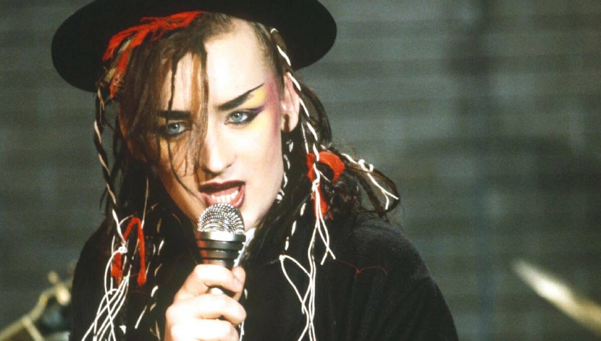 Boy George in the 1980s.