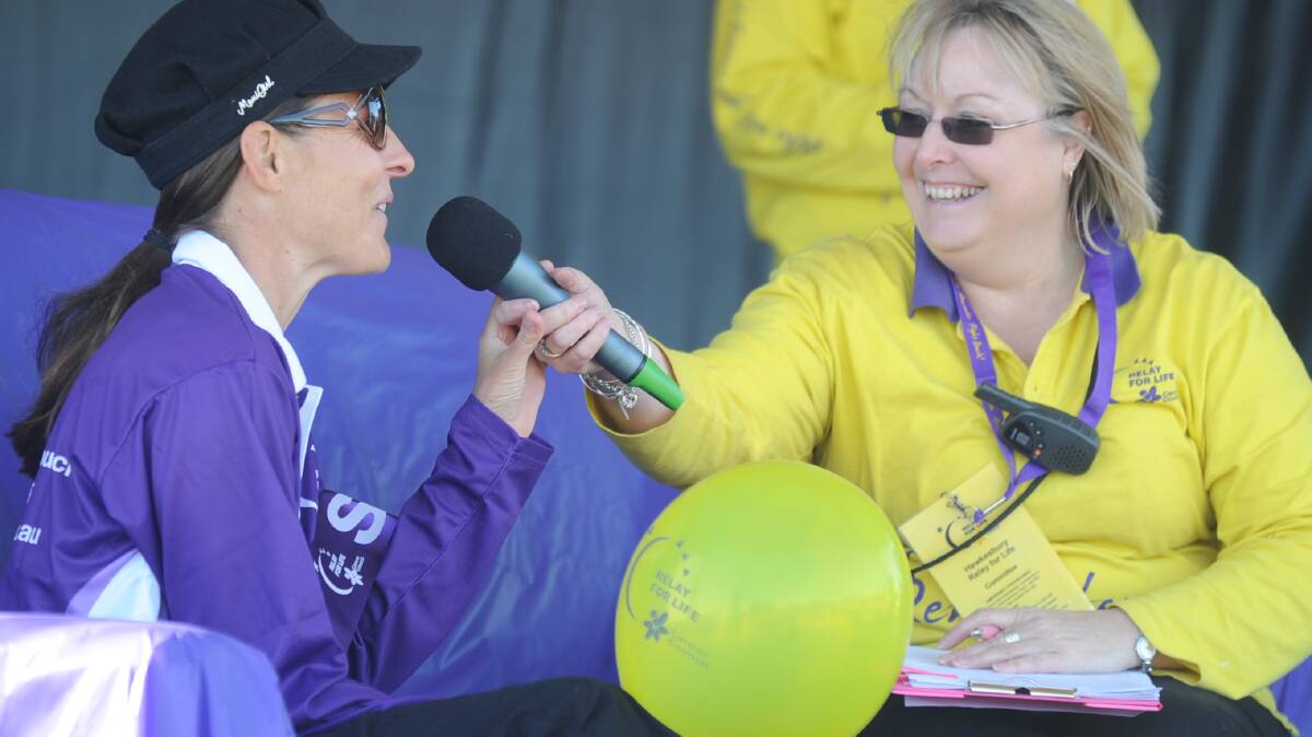 Great honour:  Jenny Hamilton (right) has been nominated for 2015 NSW Volunteer of the Year.