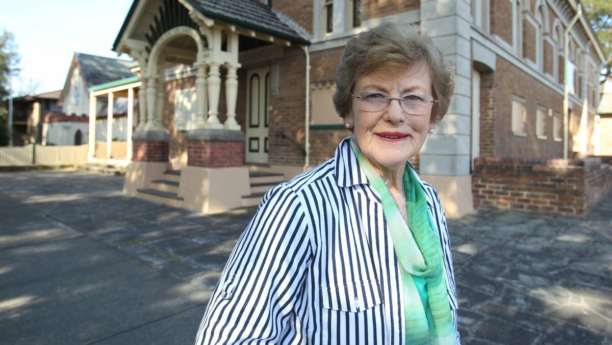 Going strong since 1866: Longest-serving president of the Richmond School of Arts, Margaret Thorne, is keen for more people to know the building is still in use and open for business. Picture: Gene Ramirez