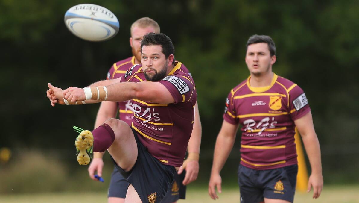 UWSH's Brendan Craig was named at halfback for the clash against Redfield Old Boys. Picture: Geoff Jones