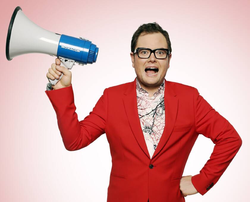 Alan Carr, touring Australia August and September.