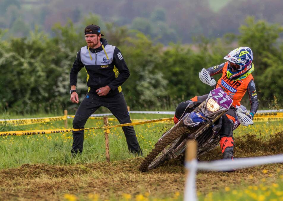 IN ACTION: Hawkesbury endurance rider Jess Gardiner at the second round of the Championnat de France d’enduro. Picture: Supplied.