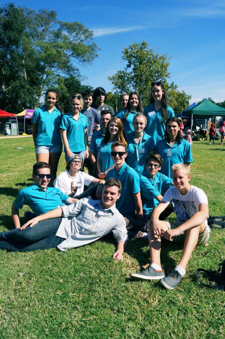 Hawkesbury youth celebrate National Youth Week at YouthFest Richmond last year.