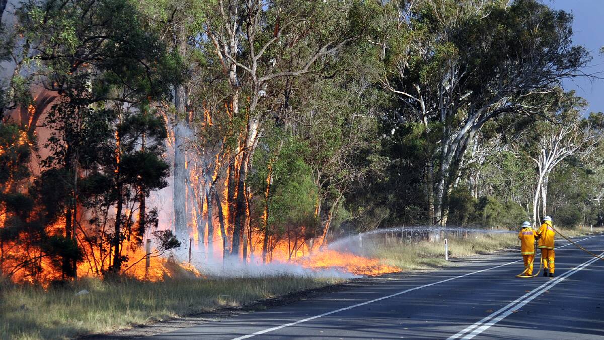 TOTAL FIRE BAN: A total fire ban is in place for the hawkesbury today.