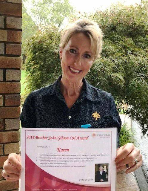 Nurse recognised for outstanding work