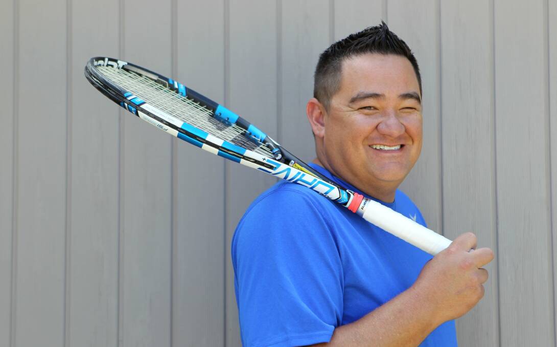 NEW ROLE: Gavin Yip is excited for his new role as a tennis coach in the Hawkesbury. Picture: Geoff Jones
