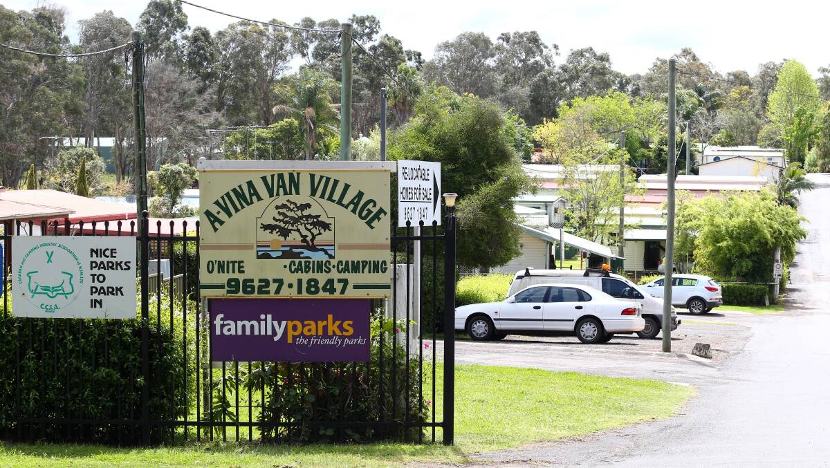 The Avina Van Caravan park was sold to Ingenia for $33 million. The plans to extend the caravan park and build about 250 homes in a 'lifestyle community'. Picture: Geoff Jones