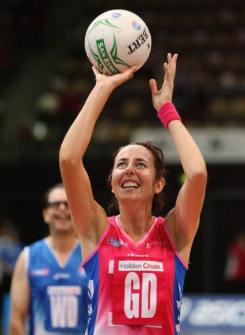 Liz Ellis playing for the Swifts in 2009. Picture: Getty Images