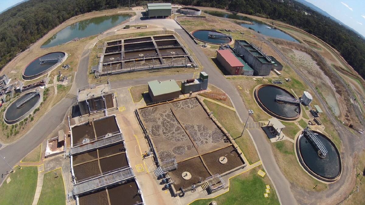 South Windsor Waste Water Treatment Plant. Picture: Hawkesbury Council