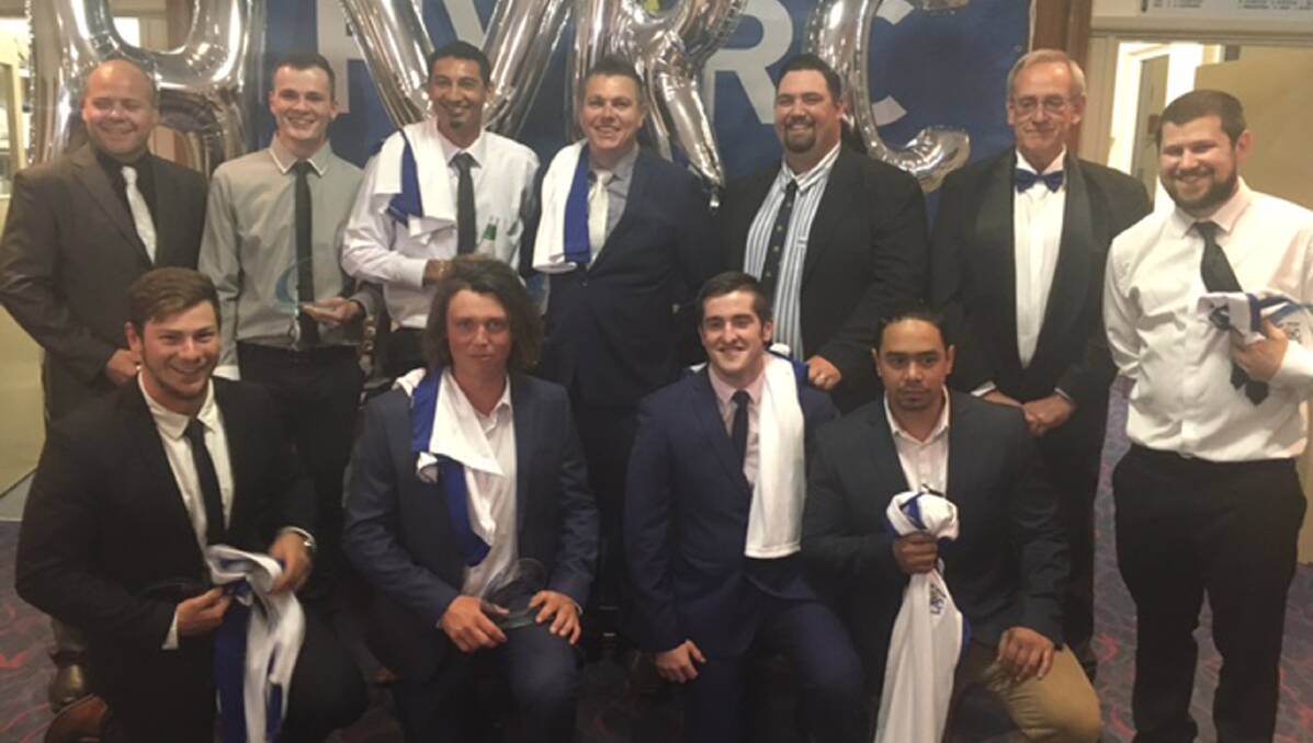 GOOD TIMES: Hawkesbury Valley players and members at the club's awards night at the weekend. Picture: Supplied