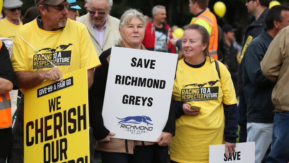 ON EDGE: Richmond Race Club will consider staying open, even if there is no greyhound racing allowed in NSW. Picture: Supplied