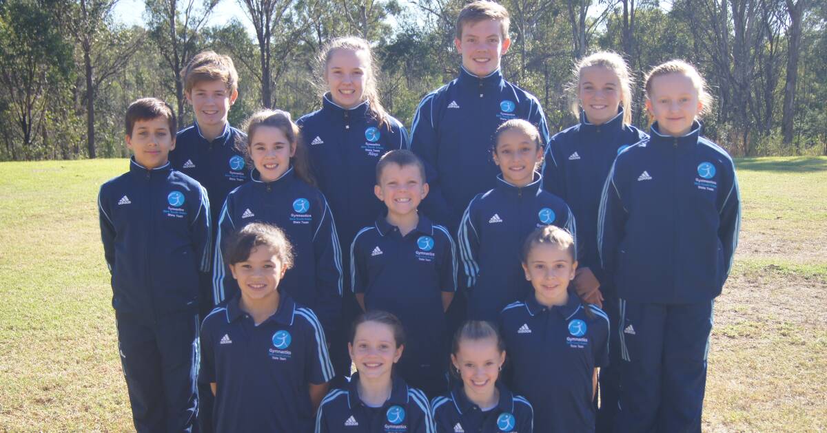 FRESH FACES: The Kachan tumblers who were selected to represent NSW this year. For a number it will be their first time. Picture: Supplied