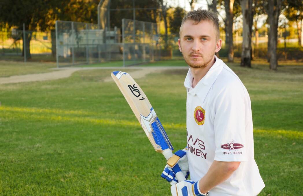 FINE WORK: Chris Hately scored 128 not out for Freemans Reach in round two. Picture: Supplied
