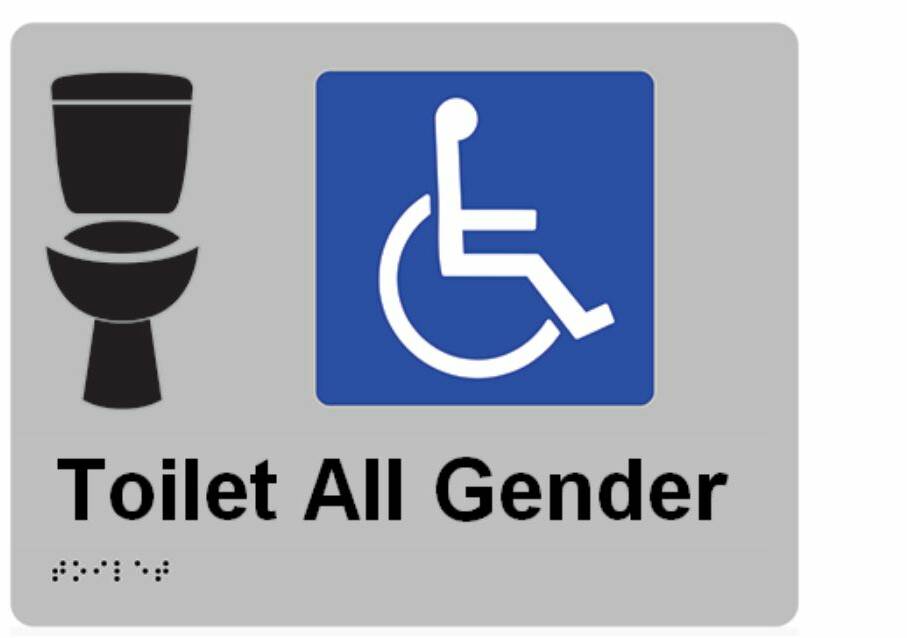 The proposed signs to be placed on four Hawkesbury Council toilets across the district. Picture: Supplied