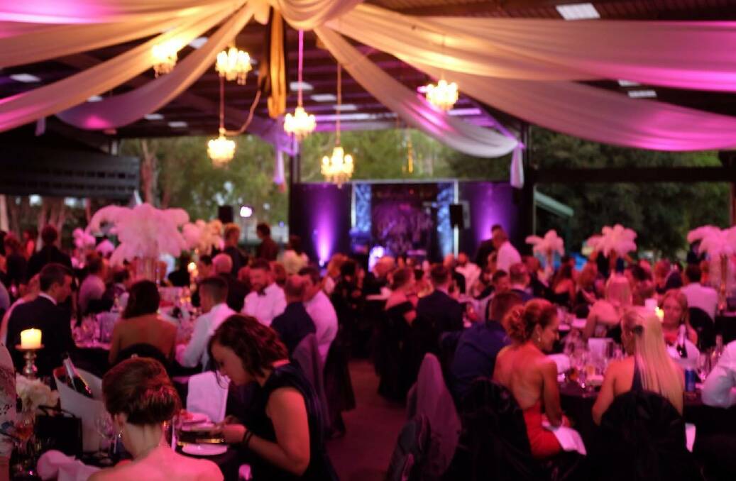 The Pink Tie Ball at Hawkesbury Race Club. Picture: Supplied