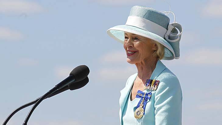 Quentin Bryce: effete, female and fashionable. Photo: Andrew Meares