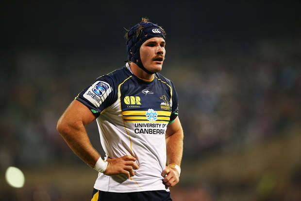CANBERRA, AUSTRALIA - FEBRUARY 22: Ben Mowen of the Brumbies looks on during the round two Super Rugby match between the Brumbies and the Reds at GIO Stadium on February 22, 2014 in Canberra, Australia.  (Photo by Brendon Thorne/Getty Images) Photo: Brendon Thorne