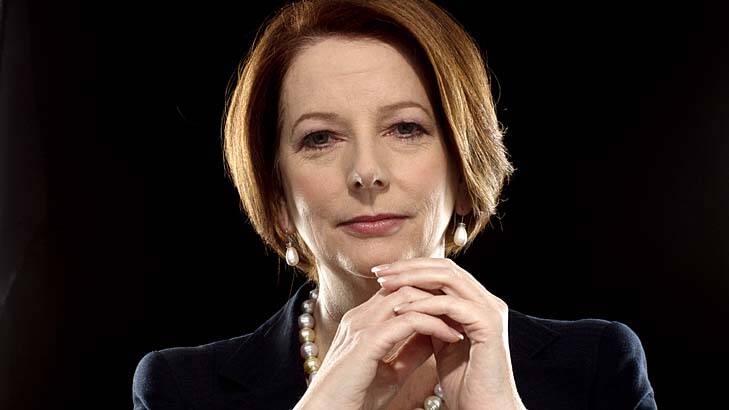 Julia Gillard: went out with dignity and class. Photo:  Nic Walker & Louie Douvis