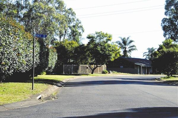Above left: Screen shots of footage taken on the night by Top Notch Video of the 21-year-old victim being unloaded at Westmead Hospital, and police at the house on the night of the attack. Above right: Hale Crescent, the quiet street in South Windsor where the vicious home invasion unfolded in the early hours of Sunday morning.	 Photo: Kylie Pitt