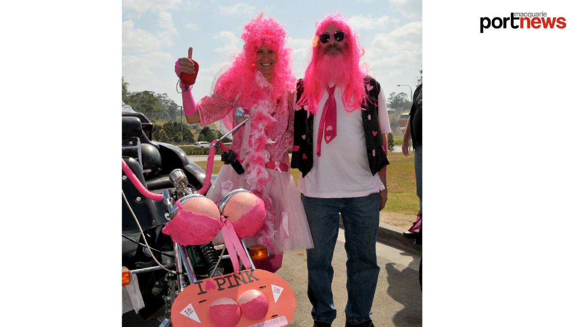 MNC Pink Ribbon Motorbike Ride 2013