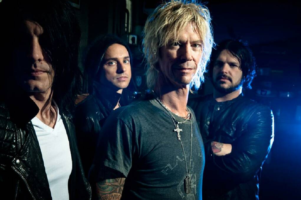 Duff McKagan and his Loaded band mates.