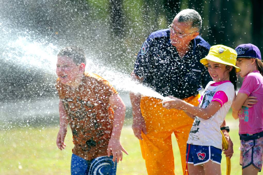 Lots of water fun at Yarramundi. Photo: Kylie Pitt