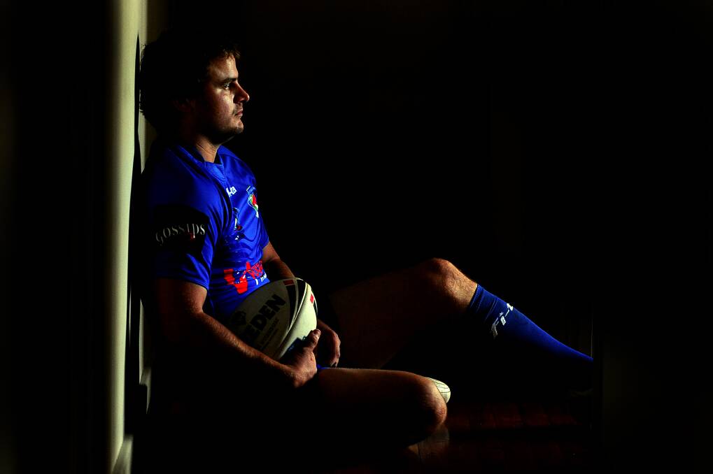 Ben Stewart helped Italy qualify for this year's rugby league World Cup. Photo: Kylie Pitt