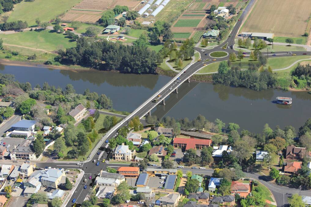  An RMS image of what the new bridge will look like from the air. 