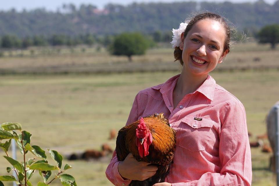 Olivia Leal, 20, is an entrant in the 2014 Hawkesbury Showgirl Competition.