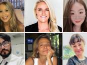 Dawn Singleton, Ashlee Good, Yixuan Cheng, Faraz Tahir, Jade Young and Pikria Darchia have been identified as the victims of the Bondi stabbing attack on April 13. Pictures supplied/Linkedin//Nine News
