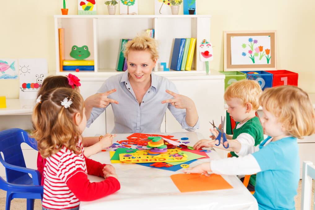 Multi-tasking: Making sure the learning is fun and interactive, child care professionals are trained to help your child's education get off to a great start.
