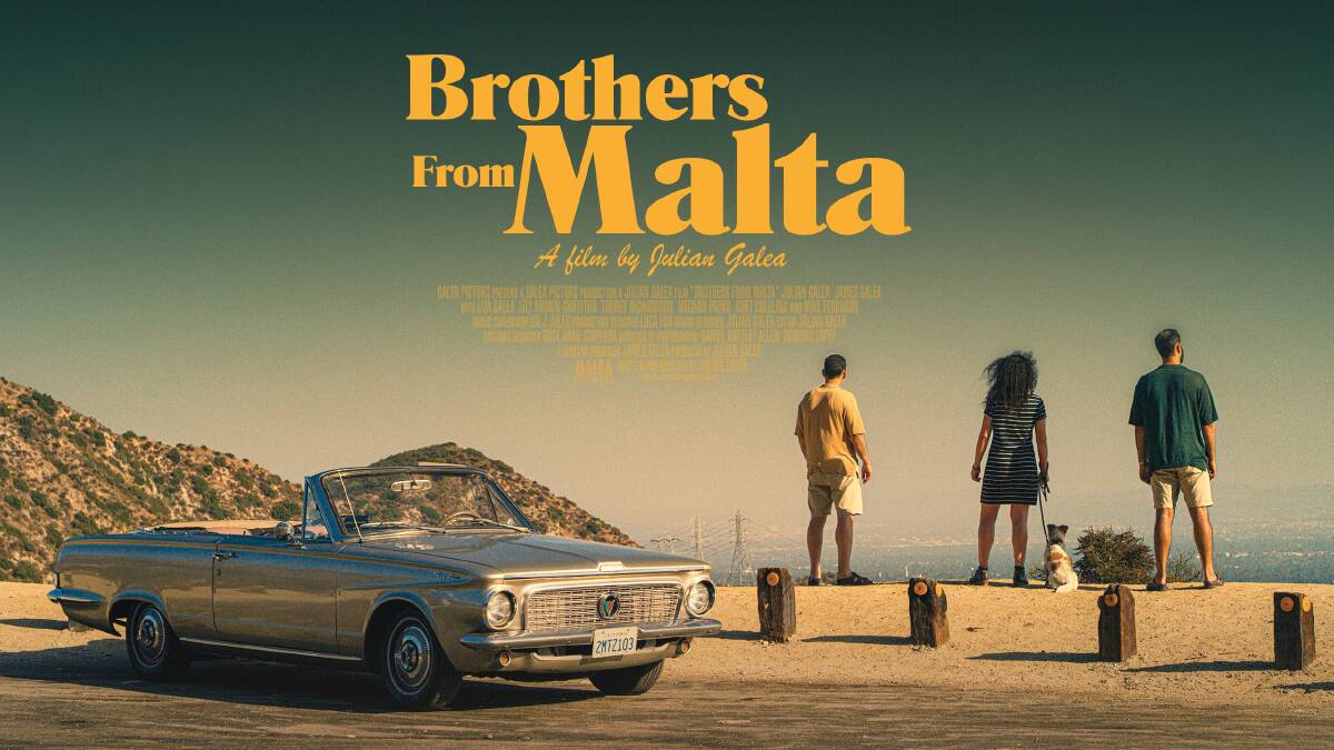 Brothers From Malta film poster. Picture supplied.