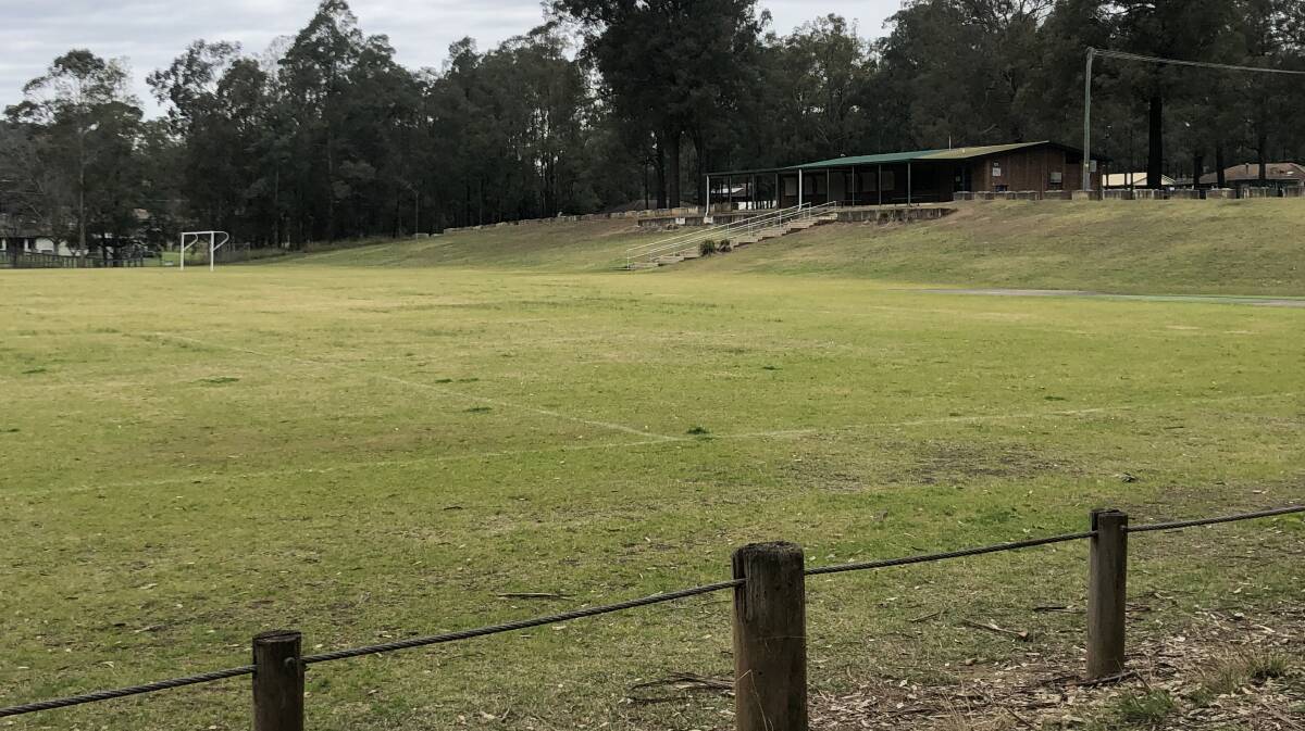 Public Hearing: Opportunity for the community to have their say on the re-categorisation of Woodbury Reserve, Glossodia. Picture: Finn Coleman