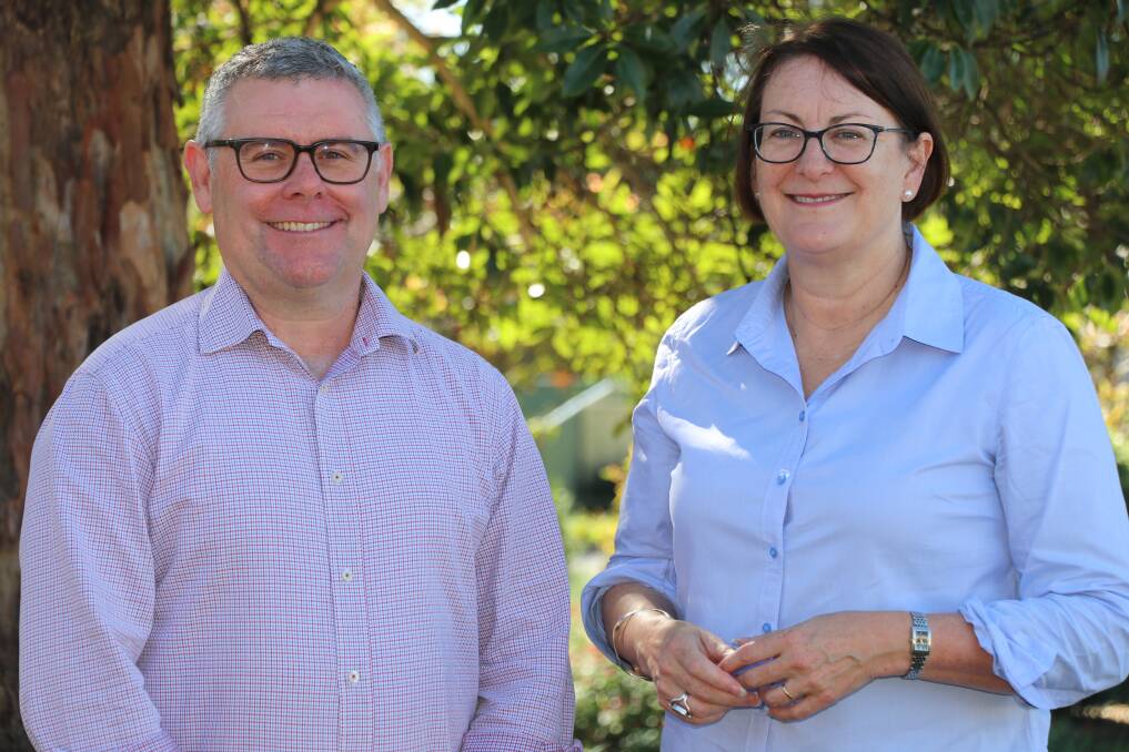 Agriculture, Fisheries and Forestry Minister Murray Watt and Macquarie MP Susan Templeman. Picture supplied.