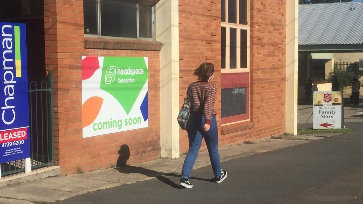 Up and running: Katoomba Headspace, the early intervention mental health service for 12 to 25-year-olds. To sign the petition calling for the creation of a Hawkesbury Headspace visit tinyurl.com/4kfh6xv5.