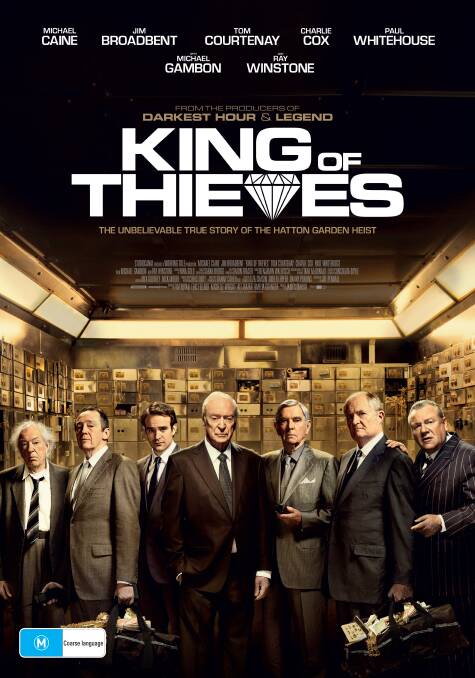 KING OF THIEVES: The incredible true story of the Hatton Garden diamond heist.