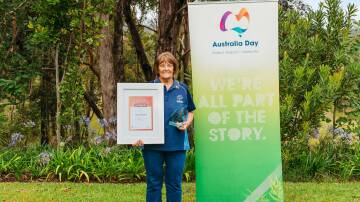 WINNER: The 2022 Citizen of the Year award winner, Diane Williams, for commitment to Girl Guides. Picture: Supplied.