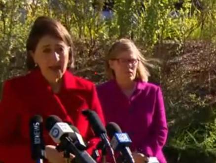 More cases: NSW Premier Gladys Berejiklian and Dr Kerry Chant address the media this morning.