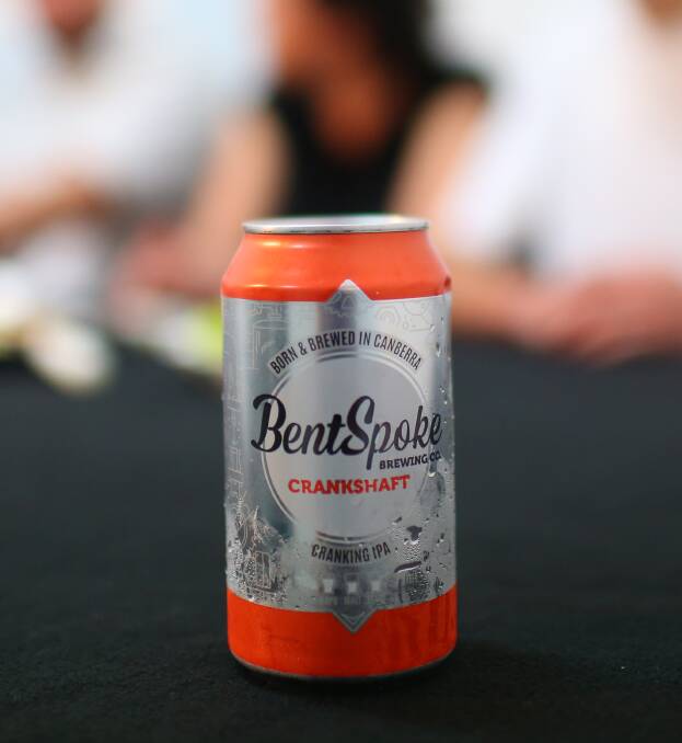 The best: BentSpoke's Crankshaft IPA was the favourite of our trio of panelists from series one. Picture: Geoff Jones 