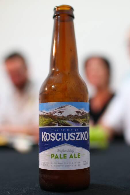 Consensus: Everyone likes how Kosciuszko toes the line between an everyday and craft beer. Picture: Geoff Jones 