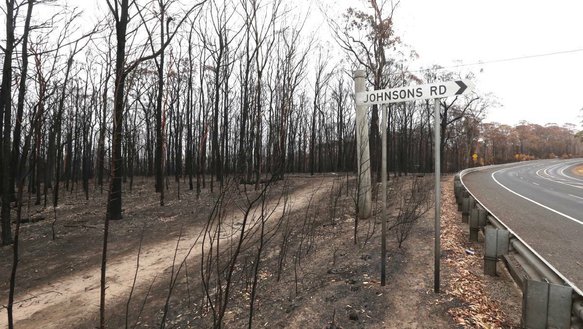 Have your say: Get your claim in: An area on the corner of Johnsons and Bells Line of Roads, Bilpin, affected in the 2019-20 bushfires. Picture: Geoff Jones.