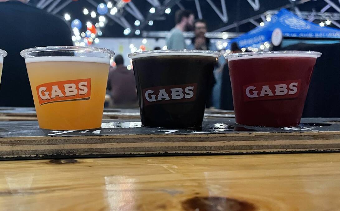 Unique: There was 120 festival beers brewed specifically for GABS available to try. Picture: Finn Coleman.