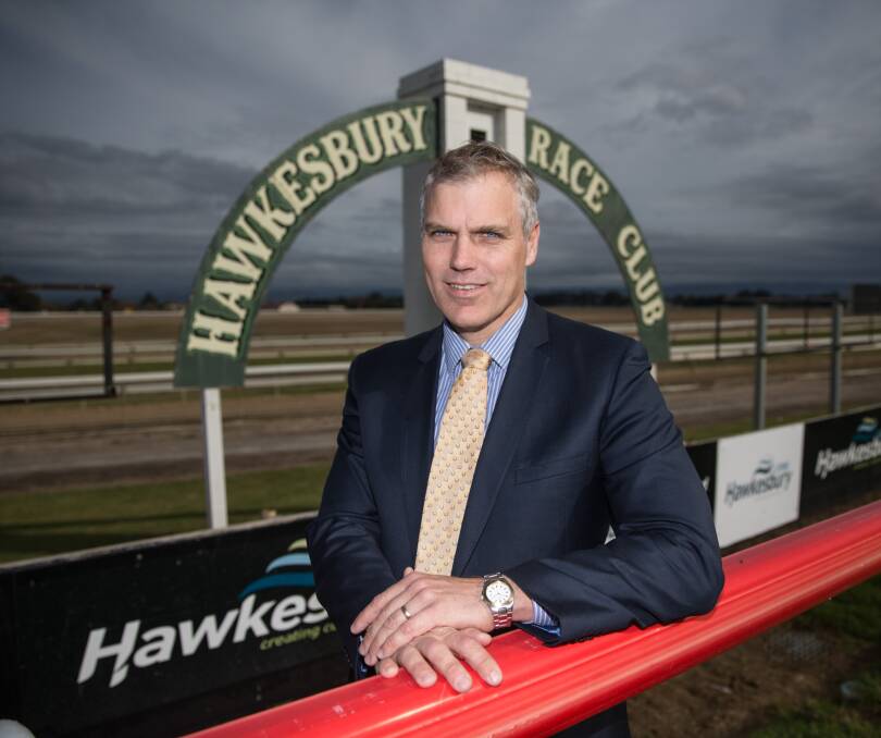 Outgoing: Hawkesbury Race Club CEO Greg Rudolph has announced that he will be leaving the position after serving the club and Hawkesbury in that role for the past three-and-a-half years. Picture: Geoff Jones