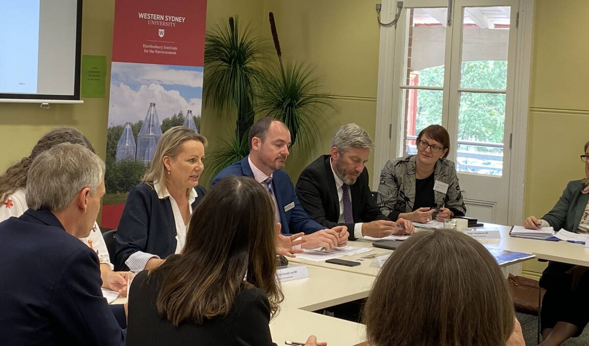 Leaders: Environment Minister Sussan Ley, with other community stakeholders, including Federal Macquarie MP Susan Templeman. Picture: Supplied.