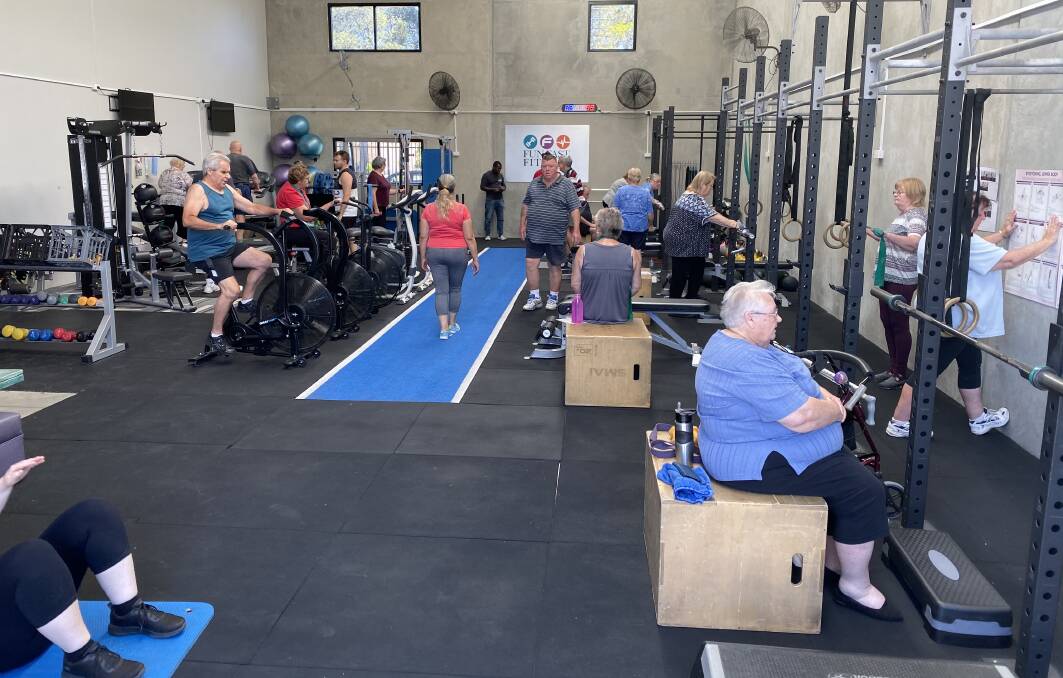 Get fit: Participants of the Get Fit For Life campaign that was run at South Windsor's Greater West Exercise Physiology. Picture: Supplied.